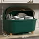 thumbnail image 2 of Caja para Secar Platos, Escurridor de Platos Multifuncional con Tapa, Secador de Platos Que Ahorra Espacio con Orificios de Drenaje para Tazones y (Talla L Verde), 2 of 9
