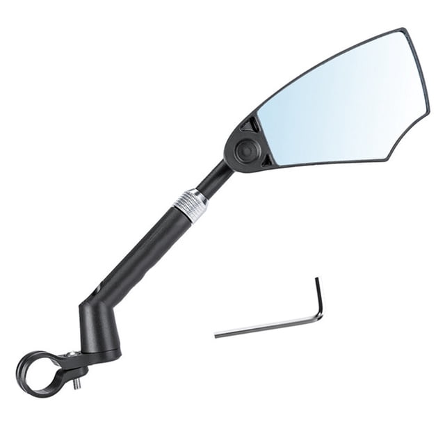 Anti-Glare Bike Mirror Bike Rear View Mirror With Retractable Adjustable Lens