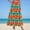 Orange, variant on Qulqfy Womens Summer Maxi A-Line Peasant Long Skirts Flowy 100%Cotton High Waisted Plus Size with Pockets Drawstring Hawaii Orange Skirts for Women L