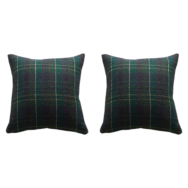 Fundas Almohada Navideñas Decorativas Funda () Verde