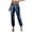 Black, variant on Wide Leg Pants Women's Fashion Elegant High Waist Wide Leg Pants Trousers Flare Trousers Zipper Pants Gold 3XL