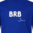 thumbnail image 4 of Inktastic Easter Brb Jesus Long Sleeve Youth T-Shirt, 4 of 5