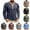 Navy, variant on Zylanna Men's Henley Shirts, Long Sleeve Color Block Pocket Crew Neck Button Casual Pullover for Men Navy