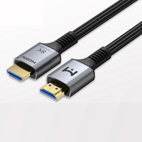 8K HDMI 2.1 Uhd Cable Hdtv 3D 2160P Hdr 120Hz 48Gbps Dolby Hdcp 2.2 RGB 8K , 4.92FT/1.5m
