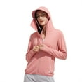 thumbnail image 1 of Veste à Capuche Zippée UPF 50+ Protection Solaire pour Femmes Légère avec Poches et Trou pour le Pouce, 1 of 11