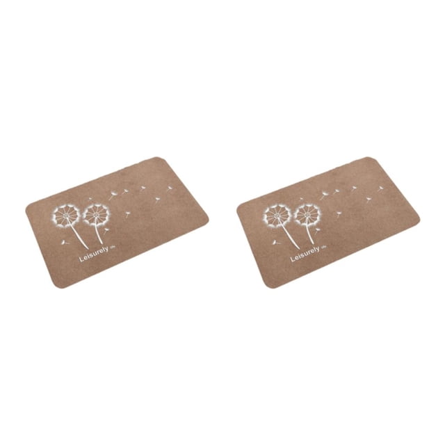 Matsuzay Felpudo antideslizante duradero para atrapar suciedad y mucho tráfico peatonal, elegante alfombra antideslizante para cocina Type1 NO1