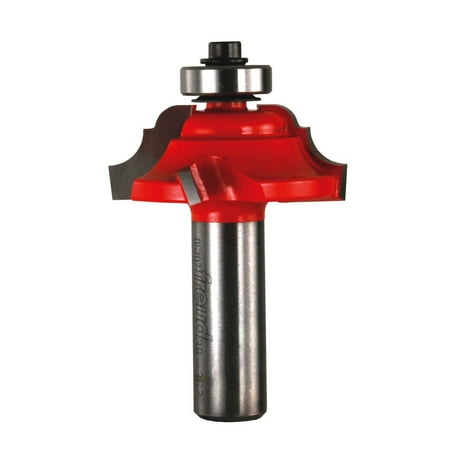 

Freud-38-362 1-1/2 In. (Dia.) Quadra-Cutô Classical Cove And Bead Bit with 1/2 In. Shank