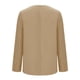 thumbnail image 5 of Blazer de moda para mujer, blusas de color liso, manga larga, cuello en V, chaqueta de traje informal, blusa de poliéster para mujer, 5 of 6