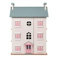 thumbnail image 2 of Mentari Toys - Heather Hall - Giant 3 Level Doll House with 8 Rooms - Removable Chimney - Develops Role Play and Imaginative Skills - Age 3+, 2 of 8