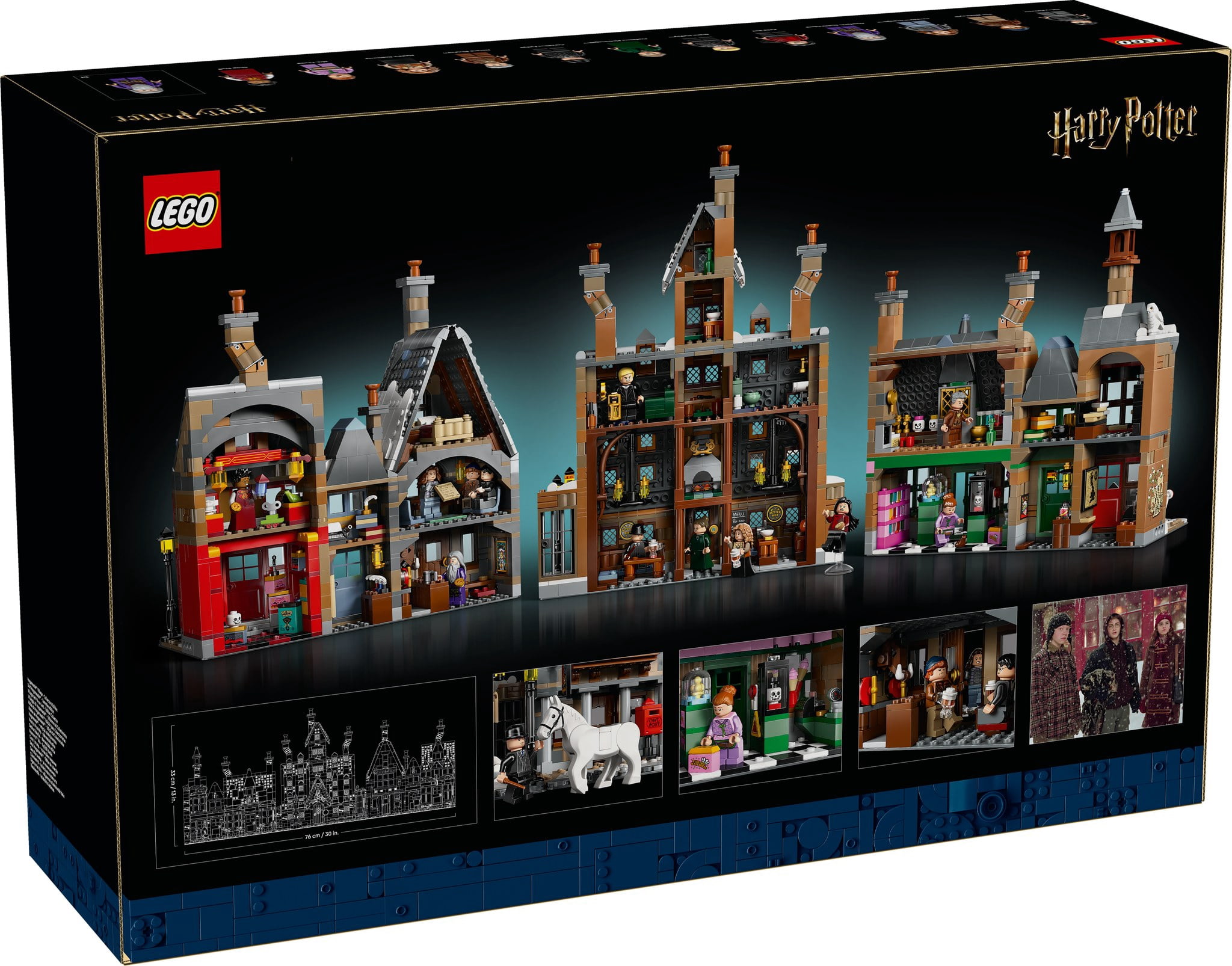 LEGO Harry Potter Hogsmeade Village Collector’s Edition 76457 Building Set (2,660 Pieces)