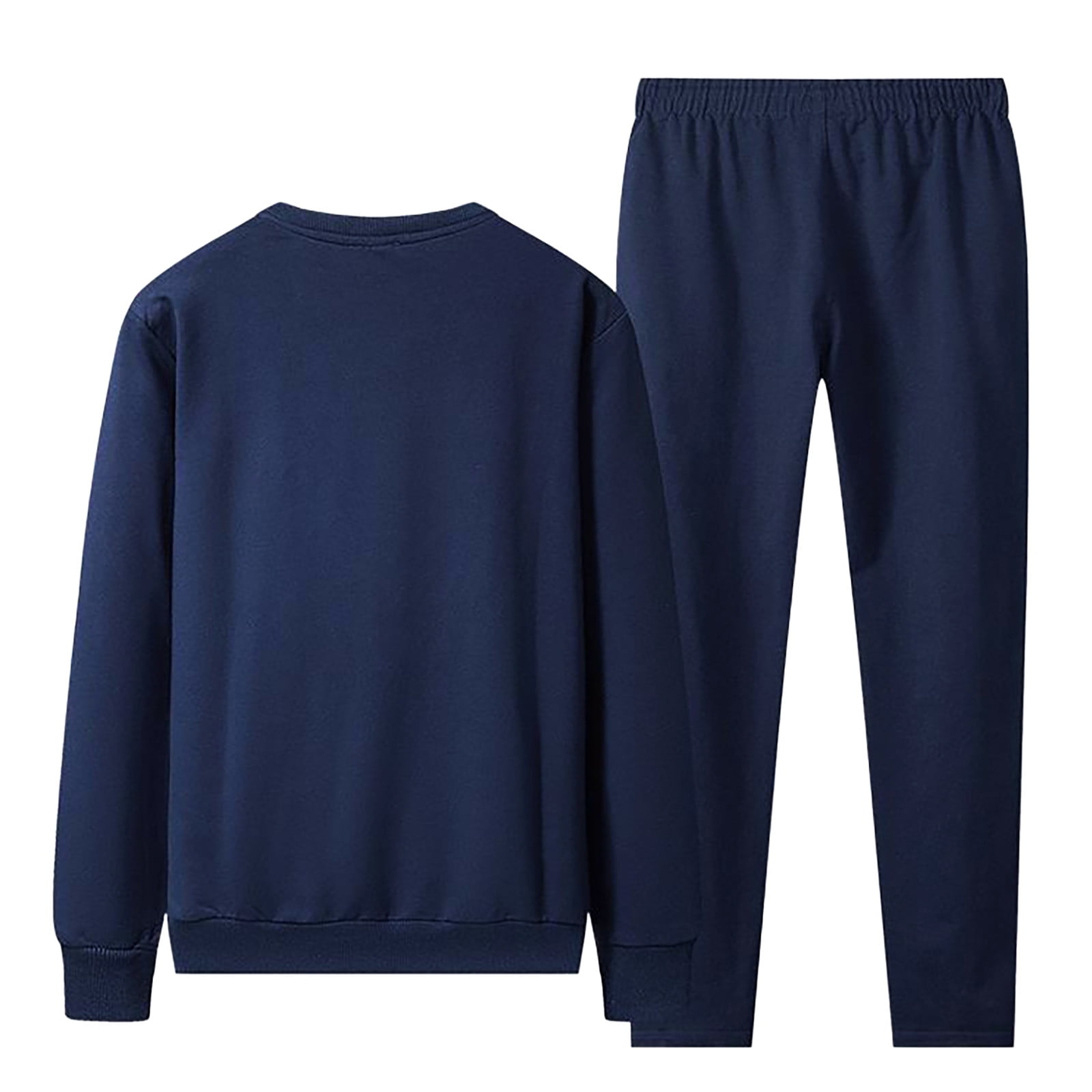 Wyzesi Soccer Pantsuit Black Male Solid Color Casual Sports
