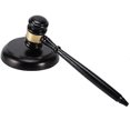 thumbnail image 2 of Wooden Judge Gavel Auction Hammer With Sound Block For Lawyer Judge Auction Craft, 2 of 5