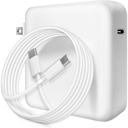 Mac Book Pro Charger 118W USB-C Fast Charger Stable Output Power Adapter for Mac Book Pro/Air 16,15,14,13 Inch A18Pro M5 M4 M3 M2 M1 from 2017-2026,Include 6.6ft Cable as Fast as Original Quality