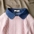 thumbnail image 4 of CAILDANL Denim Detachable Collar Shirt,Half Blouse False Collar for Lady Girls, 4 of 7