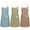Blue,Green,Brown, variant on AOWOO 3 Pack Adjustable Kitchen Aprons for Women, Cute Princess Skirt Design Vintage Apron with Pockets for Cooking Baking BBQ Restaurant, Mothers Day Gift