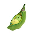 thumbnail image 4 of Kokiya Bean in Zipper Pod Cartoon Cuddly Stuffed Toy for Kids Boys Girls Birthday Gifts 28cm Beans, 4 of 9