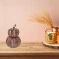 thumbnail image 2 of Porcelain Stacking Pumpkin Decor (Red), 2 of 3