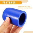 thumbnail image 6 of Unique Bargains 1Pcs 35mm 1.38" ID Universal Silicone Coolant Cap Intake Vacuum Hose End Plug Silicone Blue, 6 of 6