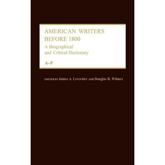 Amer. Writer V1, (Hardcover)