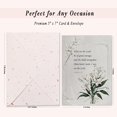 thumbnail image 2 of Christian Condolence Card with Scripture \u2013 'Wait on the Lord...' Bible Verse, Religious Sympathy Card with Envelope\u200b - Single Card, 2 of 8