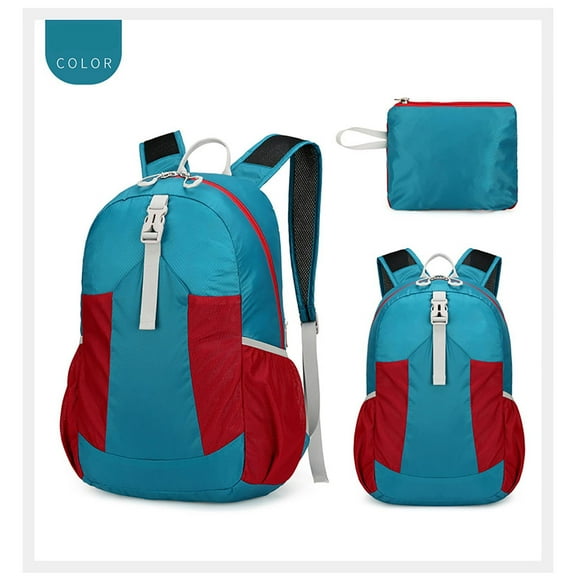 Foldable Waterproof Backpack, Lightweight Packable Backpack, Large Capacity Hiking Backpack, 20D Nylon Tear-Resistant Backpack, Outdoor Camping Travel Shopping Day Trip Backpack