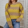 thumbnail image 3 of Tralilbee Women's Crew Neckline Chenille Sweater, 3 of 6