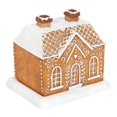 thumbnail image 3 of Snowy Log Cabin Incense Burners, Chimney Resin Snow Winter Cottage Incense Burners with 2 Incense Sticks for Christmas Decorations Christmas Ornaments, 3 of 8