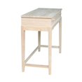 thumbnail image 3 of International Concepts Home Accents Unfinished Solid Wood Vanity Table, 3 of 13