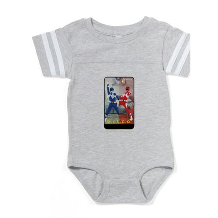 

CafePress - Power Rangers Disco - Cute Infant Baby Football Bodysuit