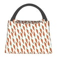 thumbnail image 2 of Vsdgher Carrot Print Insulated Reusable Bags with Sturdy Zipper and Handles, Foldable Totes for Hot or Cold Food Bring or Delivery, 2 of 8