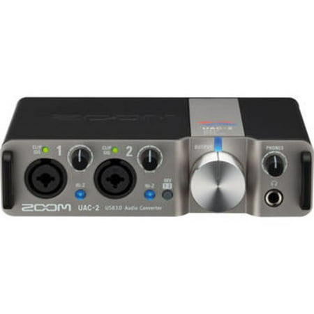 Zoom UAC-2 Two-Channel USB 3.0 SuperSpeed Audio Interface for Mac and