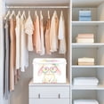 thumbnail image 6 of Foldable Fabric Storage Bin With Handle Collapsible Basket Box Storage With Lid Organizer Kawaii Pastel Bunny, 6 of 7