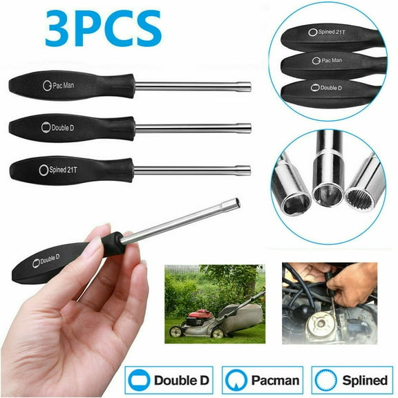 CNKOO Carburetor Tuning Tool,3Pcs Carburetor Adjusting Tools Carb Tuning Service Screwdrivers Set Useful Repair Kit , Splined Carburetor Screwdriver