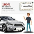 thumbnail image 6 of 2Packs License Plate Frames with Cute Dog Pattern Includes Screws & Caps Full Accessories Included Size 6.3x12.2inch(16x31cm), 6 of 8