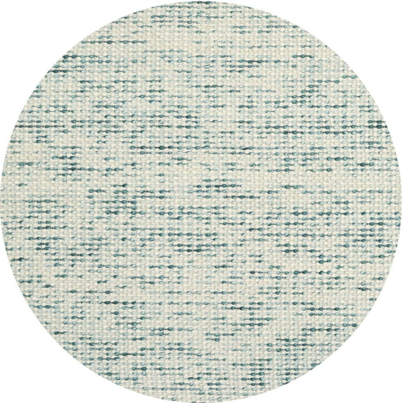 Ahgly Company Machine Washable Indoor Round Contemporary Dark Goldray Area Rugs, 7' Round