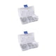 thumbnail image 3 of sweethay 100PCS Heavey Duty Zinc Plated Hair Pin Cotter R Clip Pin Hitch Tractor Lawn Mpver y caja de almacenamiento plata 2piezas sweethay CBP435537, 3 of 6