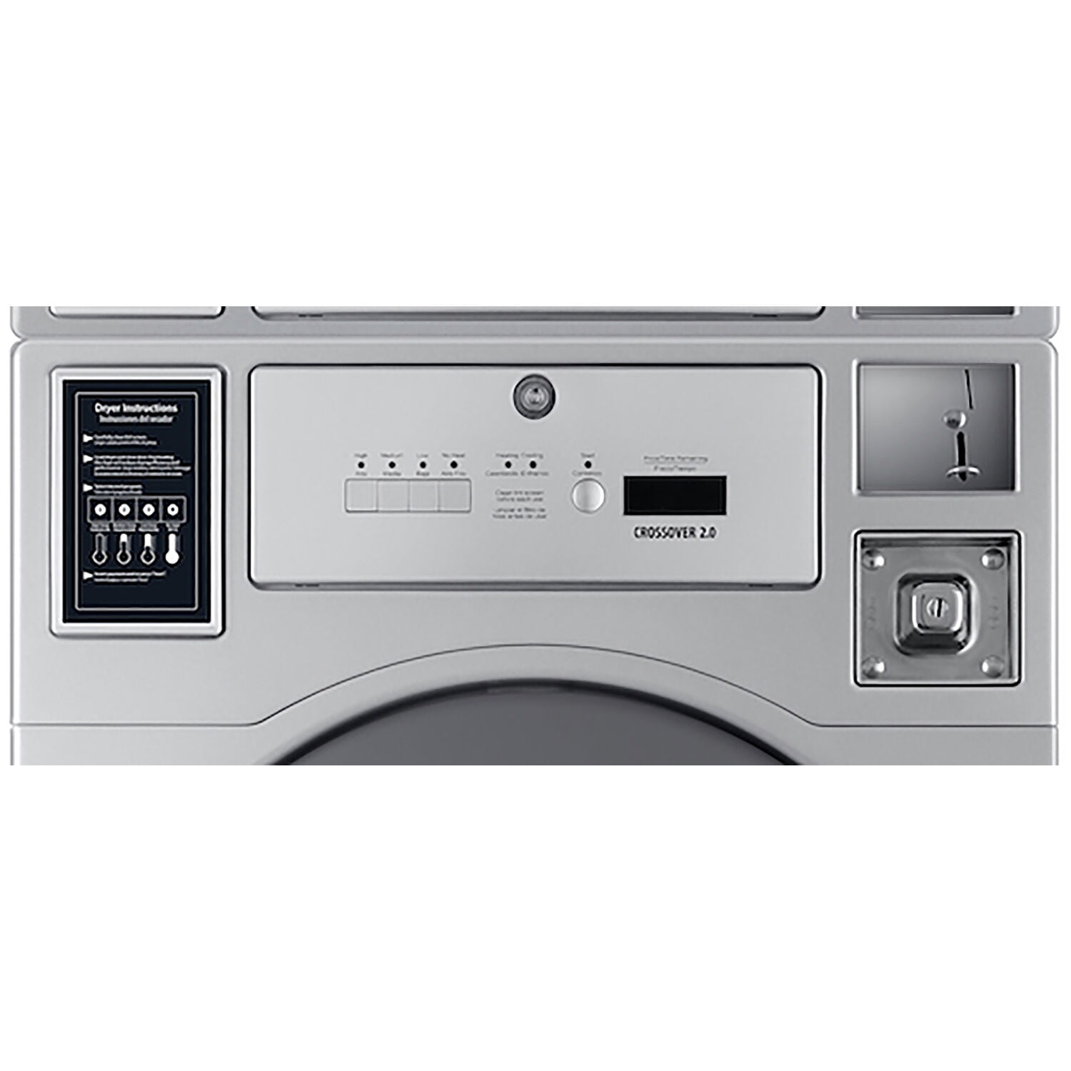 Crossover 2.0 Coin-Operated Gas Dryer Stack, GDRYERSTACK