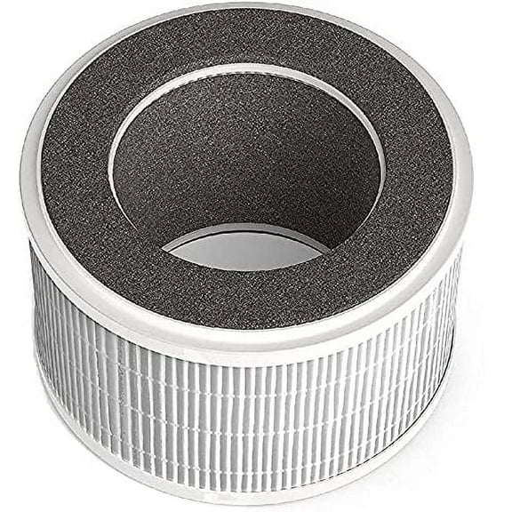 Nispira True HEPA Air Filter Replacement Compatible with Membrane Solutions MSB3 Air Purifier, 1 Pack