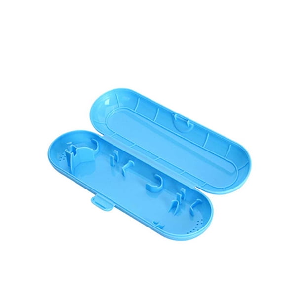 Minnieouse Estuche para cepillo de eléctrico, soporte de almacenamiento para cepillo de de viaje, Protector organizador, cuidado de los oídos Azul
