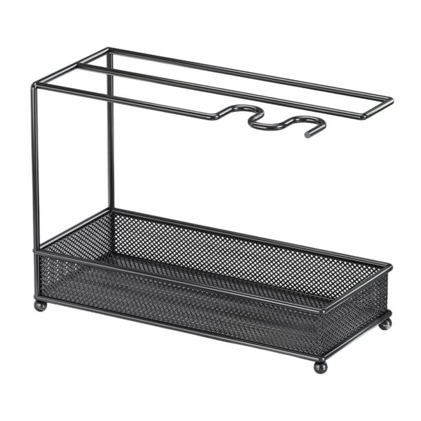 Organizador de fregadero de cocina, soporte para esponja, soporte de hierro para jabón de platos y esponja para baño L