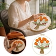 thumbnail image 2 of zhangmingg DIY Printed Embroidery Kit for Beginners with Literary and Nature Themed Design Home Art Craft Project, 2 of 8