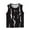 Black B, variant on Ashirexll Boys Tank Tops Fall Vest for Kids 3-15 Years Plaid Print Soft Sleeveless Camisole Casual Shirt for Boys and Girls