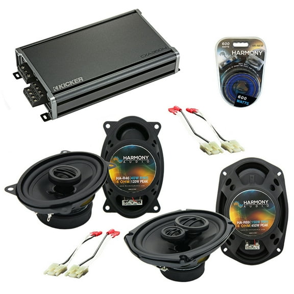 Fits Chevy Impala 1978-1990 Factory Speaker Upgrade Harmony R46 R69 & CXA360.4