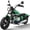 Green, variant on SaveJoy BMW Licensed Kids Electric Motorcycle, 24V Kids Electric Dirt Bike, 280W Powered Ride On Motorcycle with Removable Training Wheels, Suspension, Red