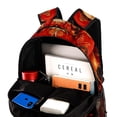 thumbnail image 4 of Lightweight Backpack Chinese God of Wealth School Bag Travel Laptop Daypack for Men Women Casual Rucksack, 4 of 6