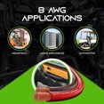 thumbnail image 7 of GearIT 8 Gauge Wire Oxygen Free Copper OFC (50ft Each- Black/Red Translucent) 8 AWG - Primary Automotive Wire Power/Ground, Battery Cable, Car Audio Speaker, RV Trailer, Amp, Electrical 8ga - 50 Feet, 7 of 7