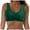 Dark Green, variant on vigerkar Push Up Bikini Tops for Women Summer Swim Top Swimsuit Sexy V Neck Bikini Bathing Suit Top Only Black, S