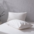 thumbnail image 2 of Texture & Looms Cotton Sateen Hotel Collection 400 TC Sheet Set, 17" Deep Pocket, Full Size 4PC Set, Luxury Bedding for Adults, 2 of 4