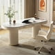 thumbnail image 4 of Gadgets Workbench Office Desk Slate Computer Table Luxury Office Desk Boss Simplicity Escritorio Ordenador Work Furniture QF50OD My Lux Decor Round, 4 of 10