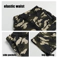 thumbnail image 4 of LOLANTA Boy Summer Clothes Kids Casual 2 Piece Outfit Cotton T-Shirt Camouflage Shorts Set, 4 of 5